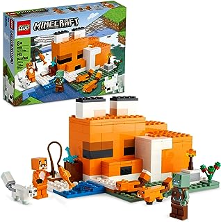Lego minecraft the fox lodge 21178 ensemble de jouets de construction pour enfants