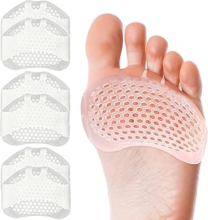 2 paires de coussinets métatarsiens séparateurs d'orteils en gel correcteur d'oignon séparateurs d'orteils