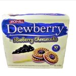 Gâteau au fromage aux bleuets jack & jill (10 x 33g) 330g