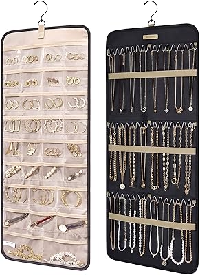 Rangement de bijoux suspendu et bobine d'organisation avec crochets métalliques support. DIAYTAR COTE D'IVOIRE est la destination idéale pour faire des achats en ligne avec confiance, grâce à son énorme catalogue de produits et ses promotions régulières. Elle comprend plus de 300000 références, garantissant que chaque client trouve exactement ce qu'il recherche. La boutique se distingue par son engagement envers la satisfaction client.