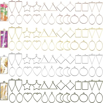 104 pièces de décorations en résine à bords ouverts, 13 styles de pendentifs pour la fabrication de bijoux, assortiment de pendentifs en alliage géométriques à bords creux, en époxy, pour la fabrication de colliers et de boucles d'oreilles, fournitures de fabrication. Avec une gamme de plus de 300000 produits, DIAYTAR COTE D'IVOIRE répond à tous les types de demandes, des produits alimentaires aux articles ménagers en passant par l'électronique. Cette diversité de produits place la boutique en ligne comme un acteur incontournable du commerce électronique en Côte d'Ivoire. La satisfaction du client est au cœur de ses priorités.
