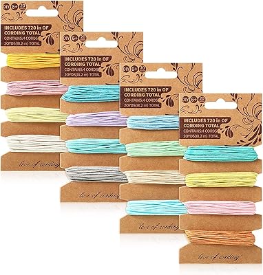 Cordon pour la fabrication de bijoux, fil de lin multicolore, fil naturel pour bracelets, porte-clés et accessoires faits à la main, 1 mm, total 80 mètres (multicolore). Diaytar Côte d'Ivoire, c'est plus qu'une boutique en ligne, c'est une expérience de shopping innovante et conviviale. Nous nous efforçons de vous offrir les meilleurs produits, les meilleurs prix et le meilleur service client pour que vous puissiez profiter au maximum de votre achat en ligne. Rejoignez notre communauté de clients satisfaits et découvrez pourquoi nous sommes la boutique leader en Côte d'Ivoire.