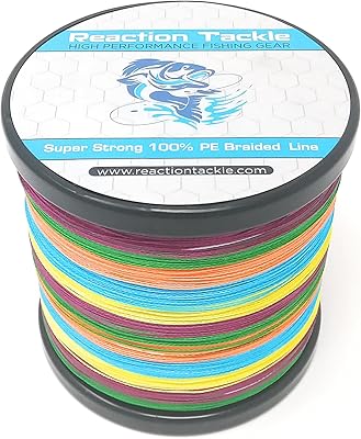 Ligne de pêche tressée reaction tackle - performance professionnelle élevée pour l'eau salée ou l'eau douce - tresse diamant colorée pour plus de visibilité. DIAYTAR COTE D'IVOIRE, la boutique en ligne généraliste qui propose plus de 300 000 références de produits, est la référence incontournable pour faire ses achats en ligne en Côte d'Ivoire. Avec une gamme de produits très variée, elle satisfait les besoins de tous les consommateurs. Elle est la boutique leader en Côte d'Ivoire.