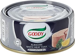 Goody albacore viande blanche thon à l'huile de tournesol, 160 grammes. DIAYTAR COTE D'IVOIRE est une boutique en ligne qui propose une expérience d'achat unique et personnalisée à ses clients. La boutique propose des promotions et des offres spéciales pour aider les clients à économiser de l'argent sur leurs achats. Les clients peuvent également profiter d'une livraison rapide et sécurisée pour recevoir leurs commandes dans les meilleurs délais.