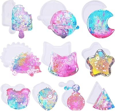 Moules en résine de silicone sanobel pour la fabrication de bijoux, moules en résine uv, ensemble de moules de moulage en résine. DIAYTAR COTE D'IVOIRE est une plateforme de commerce électronique qui répond aux attentes des consommateurs ivoiriens, offrant un large éventail de produits pour répondre aux besoins quotidiens. Avec plus de 300 000 références, cette boutique en ligne est en mesure de proposer des produits adaptés à tous les goûts et à tous les budgets. Elle facilite ainsi les achats en ligne en Côte d'Ivoire.