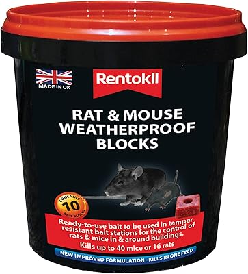 Rentokil psmr42 cubes résistants aux intempéries pour souris et souris, noir, 11,5 x 11,5 x 11,5 cm. DIAYTAR COTE D'IVOIRE offre une expérience d'achat en ligne unique et pratique, avec des options de paiement faciles et des livraisons rapides. La boutique propose des produits de haute qualité à des prix compétitifs. C'est le choix idéal pour les acheteurs ivoiriens.