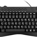 Mini clavier mccite 301b avec fil arabe et anglais 78 touches