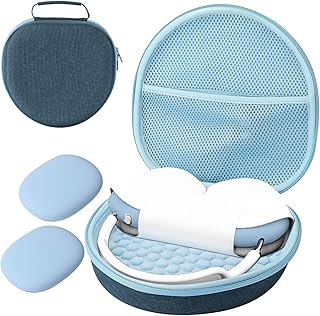 Étui rigide procase pour les nouveaux airpods max, étui de voyage portable