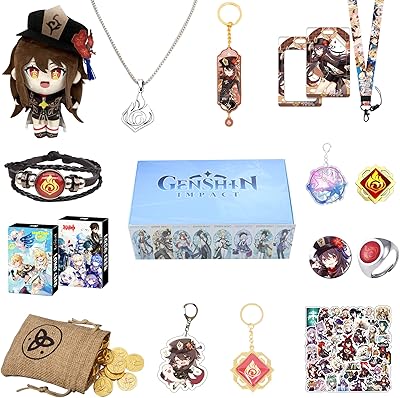 Ensemble genshin impact merch nilo pour enfants et amis, deuxième boîte