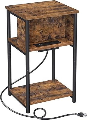 Table d'appoint vassagel slim avec station de chargement table étroite avec 2 prises secteur et ports. DIAYTAR COTE D'IVOIRE, boutique en ligne généraliste, propose une large gamme de produits avec plus de 300 000 références. Avec sa position de leader en Côte d'Ivoire, elle offre un choix varié pour répondre aux besoins de ses clients. Elle se distingue par sa qualité de service et sa livraison rapide.