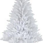 Sapin de noël artificiel national tree | support inclus blanc dunhill