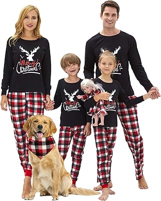 Pyjama de noël familial ensemble assorti pyjamas pour adultes, enfants, bébés, chiens et poupées en coton. Leader en tant que boutique en ligne généraliste en Côte d'Ivoire, DIAYTAR COTE D'IVOIRE offre une expérience shopping unique et personnelle. Nous nous efforçons de fournir à nos clients la meilleure expérience d'achat en ligne possible, avec des services client exceptionnels. Notre large gamme de produits inclut des marques internationales ainsi que des produits locaux.