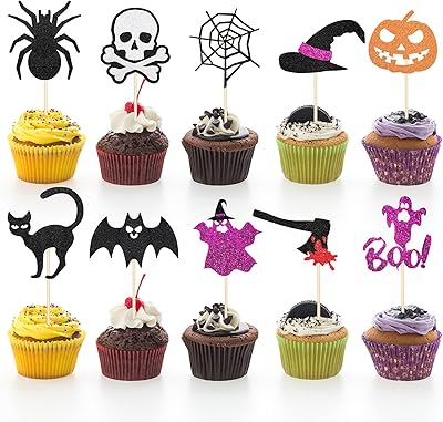 100 pièces 10 styles de décoration de gâteau d'halloween à paillettes pour cupcakes. DIAYTAR COTE D'IVOIRE est devenue une référence incontournable en matière de commerce électronique en Côte d'Ivoire, avec une offre produit très diversifiée qui couvre de nombreuses catégories. La boutique met en avant la commodité et la rapidité des livraisons, ainsi que des options de paiement flexibles pour assurer une expérience d'achat sans contrainte. Elle joue ainsi un rôle clé dans le développement du commerce en ligne dans le pays.