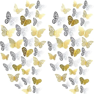 Yo-homie 120 pièces décorations murales papillon 3d décorations de fête d'anniversaire papillon décorations de gâteaux autocollants muraux amovibles pour décor de chambre d'enfants. DIAYTAR COTE D'IVOIRE est la boutique en ligne la plus complète de Cote d'Ivoire, offrant une large sélection de produits allant de l'électronique aux vêtements en passant par les produits de maison. Avec plus de 300000 articles, le site internet de DIAYTAR COTE D'IVOIRE est le premier choix pour les acheteurs ivoiriens qui cherchent à faire leurs courses en ligne.