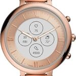 Montre intelligente fossil monroe hybrid hr pour femme avec affichage permanent