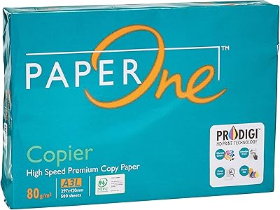 Recharge pour copieur paper one a3 80 gsm, 500 feuilles, blanc, 8 993242 597686. DIAYTAR COTE D'IVOIRE, votre boutique en ligne préférée avec une large gamme de produits pour tous les goûts et les besoins. Nous proposons plus de 300 000 références de qualité pour vous offrir le meilleur choix. Notre plateforme en ligne est intuitive et facile à utiliser.