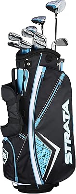 Ensemble de golf complet strata plus callaway pour femme (14 pièces, main droite). En tant que boutique en ligne généraliste, DIAYTAR COTE D'IVOIRE propose une gamme complète de produits pour répondre aux besoins quotidiens de ses clients. Avec plus de 300000 références de produits, cette boutique en ligne est la destination idéale pour tous les consommateurs ivoiriens. Elle offre une expérience d'achat en ligne facile et pratique.