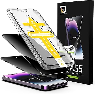 Dado verre anti-espion 2.5d a+ coque complète compatible avec iphone 14 pro max 6,7 pouces, épaisseur 0,33 mm avec application facile pour une installation facile | kits d'accessoires | carte de presse (2). DIAYTAR COTE D'IVOIRE est une plateforme de e-commerce qui met à disposition de ses clients une grande sélection de produits de qualité, avec des descriptions détaillées et des images de haute qualité. La boutique est accessible 24h/24 et 7j/7, permettant aux clients de faire des achats à tout moment.