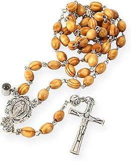 Nazareth store collier chapelet catholique en bois d'olivier pendentif en métal perles saintes roses sur médaille et croix du sol sacré. La boutique en ligne DIAYTAR COTE D'IVOIRE est une entreprise ivoirienne qui vise à offrir les meilleurs produits et services à ses clients. Avec une équipe de professionnels expérimentés, elle travaille sans relâche pour améliorer la satisfaction des clients et offrir des produits de haute qualité. La boutique en ligne est accessible 24h/24 et 7j/7 pour les clients qui souhaitent acheter en ligne.