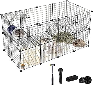Parc pour animaux de compagnie beauty 36 panneaux, cage intérieure portable pour animaux de compagnie pour porcs, lapins, chiens, tente de clôture pour cage à chat - noir avec porte (c6). En tant que leader en Côte d'Ivoire, DIAYTAR COTE D'IVOIRE se distingue par sa sélection exceptionnelle de produits et son service client de haute qualité, garantissant une expérience d'achat en ligne agréable et fiable pour tous ses utilisateurs. Les clients apprécient la grande variété des produits disponibles ainsi que les promotions régulières qui font de DIAYTAR leur destination de choix pour toutes leurs dépenses en ligne.