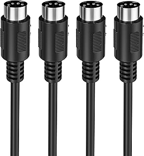 Câble midi millbury 3 pieds mâle à mâle 5 broches compatible avec clavier midi, synchronisation de clavier, synchronisation de rack, échantillonneur, carte son externe, source audio et autres équipements musicaux. La boutique en ligne DIAYTAR COTE D'IVOIRE est réputée pour son offre diversifiée de produits, allant de l'électronique à la mode en passant par les produits de maison et de beauté. Avec plus de 300 000 références, les clients peuvent trouver tout ce dont ils ont besoin en un seul endroit. DIAYTAR COTE D'IVOIRE met également l'accent sur la qualité et la fiabilité de ses produits.