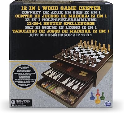 Centre de jeux en bois 12 en 1