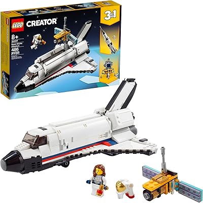 Lego creator 31117 ensemble de construction d'aventure 3 en 1 de la navette