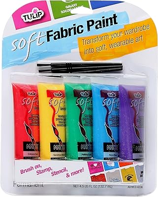 Peinture d'apprêt pour tissu doux tulip, 0,9 oz (paquet de 5), multicolore, 4 fl oz. En tant que boutique en ligne généraliste leader en Cote d'Ivoire, DIAYTAR COTE D'IVOIRE vous offre une expérience d'achat unique et personnalisée. Nous disposons d'une équipe d'experts passionnés qui travaillent sans relâche pour vous proposer plus de 300 000 références de produits de haute qualité. Nous sommes fiers de vous servir.