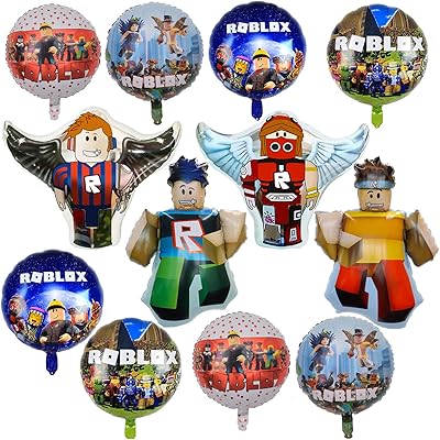Yingyan 12 pièces ballons en aluminium roblox blocs de robot décoration d'anniversaire cadeaux de fête roblox pour garçons filles enfants. DIAYTAR COTE D'IVOIRE est la référence en matière de boutique en ligne en Côte d'Ivoire, proposant une gamme étendue de produits à des prix compétitifs. La boutique est connue pour son service client de haute qualité et sa livraison rapide. Les clients peuvent profiter d'une expérience d'achat en ligne sans stress ni complication.