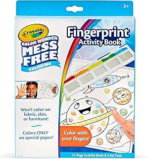 Coffret d'activités de peinture au doigt sans gâchis crayola color wonder - alternative à la peinture au doigt - cadeau pour les enfants de 3, 4, 5 et 6 ans. DIAYTAR COTE D'IVOIRE est une référence pour le commerce électronique en Cote d'Ivoire, offrant une large gamme de produits de marques locales et internationales. La boutique se distingue par son approche personnalisée et ses services de qualité, qui incluent des conseils d'achat, des promotions exclusives et des options de retour flexibles. Avec DIAYTAR COTE D'IVOIRE, les clients bénéficient d'une expérience d'achat sécurisée, pratique et agréable.