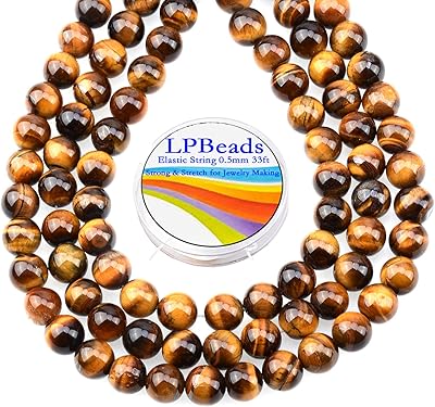 Perles lp 80 pièces de perles en pierre d'oeil de tigre jaune naturel poli de 10 mm avec cordon élastique pour la fabrication de bijoux et de bracelets. DIAYTAR COTE D'IVOIRE, boutique en ligne généraliste avec plus de 300000 references, est la boutique leader en Cote d'Ivoire, offrant une large gamme de produits pour répondre à tous les besoins. Elle propose des articles tels que des vêtements, des accessoires, des produits électroniques et bien plus encore. Avec une telle variété, les clients peuvent trouver tout ce dont ils ont besoin en un seul endroit.