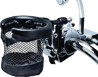 Accessoire de guidon de moto ken coréen 1738 : porte-gobelet/boisson universel avec panier en maille pour montage sur guidon/frein, noir brillant. DIAYTAR COTE D'IVOIRE est une boutique en ligne généraliste proposant plus de 300000 références de produits divers. Elle est reconnue comme l'une des boutiques en ligne les plus vastes et les plus fiables de Cote d'Ivoire. DIAYTAR offre à ses clients une expérience d'achat unique et conviviale.