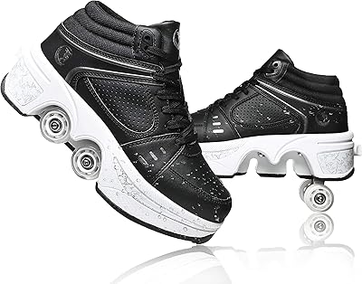 Chaussures de patin à roulettes à double rangée unisexes pour enfants et adultes, chaussures de parkour de marche invisibles, chaussures de skate 2 en 1 amovibles et rétractables. DIAYTAR COTE D'IVOIRE, boutique en ligne généraliste avec plus de 300000 references, est la boutique leader en Cote d'Ivoire. Elle propose une large gamme de produits allant de l'électronique à la mode en passant par les produits alimentaires. Vous pouvez trouver tout ce dont vous avez besoin en un seul endroit.