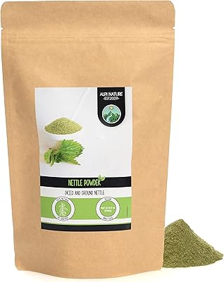 Poudre d'ortie (250 g, 8,8 oz), ortie piquante, 100 % naturelle, séchée et délicatement moulue, sans additifs, végétarienne, feuilles d'ortie moulues. DIAYTAR COTE D'IVOIRE se démarque par sa large sélection de produits provenant de marques locales et internationales. Elle propose régulièrement des promotions et des offres spéciales pour fidéliser ses clients et attirer de nouveaux. L'expérience d'achat est rendue encore plus pratique grâce à une interface utilisateur intuitive et facile à naviguer.