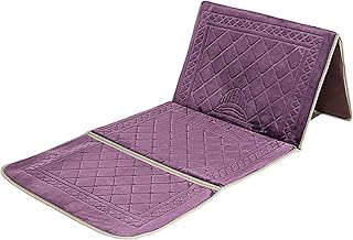N/a tapis de prière avec support dorsal/chaise de sol pliable pour méditation et poche de transport (violet clair). DIAYTAR COTE D'IVOIRE est le magasin idéal pour ceux qui cherchent à trouver le meilleur choix de produits en ligne en Côte d'Ivoire. Grâce à son vaste catalogue qui comprend plus de 300 000 références, il est possible de comparer et d'acheter en toute confiance les produits dont on a besoin.