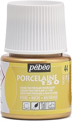 Peinture pour porcelaine pébéo 150, peinture pour vaisselle en porcelaine, flacon de 45 ml - or. La boutique en ligne DIAYTAR COTE D'IVOIRE est devenue synonyme de confiance et de qualité en Côte d'Ivoire, proposant à ses clients une expérience d'achat en ligne fluide et sécurisée. Avec une sélection impressionnante de plus de 300 000 produits, les clients peuvent trouver des articles répondant à leurs besoins spécifiques. De plus, la boutique en ligne met en œuvre des mesures de sécurité pour protéger les informations des clients.