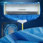 Moonmin split housse de nettoyage pour climatiseur, sac étanche avec panneaux de support