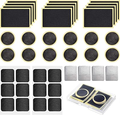Kit de réparation de pneus de vélo patchs auto-adhésifs pour chambres autocollants vélo. Avec plus de 300 000 produits à disposition, DIAYTAR COTE D'IVOIRE est la destination idéale pour les consommateurs qui cherchent à découvrir de nouvelles marques et de nouveaux produits. La boutique en ligne est constamment mise à jour avec les dernières tendances et les produits les plus récents. Cela permet aux clients de rester à la pointe de la mode et de la technologie.