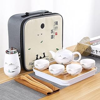 Service à thé japonais, ensemble de tasses à thé chinoises avec théière, tasses à thé, boîte à thé et plateau à thé, adapté aux voyages, à la maison, au bureau, à l'extérieur, à l'hôtel, aux affaires (paysage 222). DIAYTAR COTE D'IVOIRE est une boutique en ligne généraliste qui propose plus de 300000 références de produits variés, faisant d'elle la boutique leader en Cote d'Ivoire. Avec une large gamme de produits, les clients peuvent trouver tout ce qu'ils cherchent en un seul endroit. DIAYTAR COTE D'IVOIRE se distingue par sa qualité de service et sa rapidité de livraison.