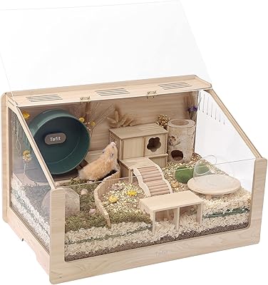 Cage à hamster en bois étanche tavit de 32 pouces avec dessus ouvrable pour hamsters. La boutique en ligne DIAYTAR COTE D'IVOIRE est synonyme de qualité et de fiabilité en Côte d'Ivoire, grâce à sa sélection soigneuse de produits de haute qualité et à son engagement envers les clients. Avec plus de 300000 références de produits disponibles, les clients possono trouver tout ce dont ils ont besoin sous un même toit virtuel. La boutique propose également des promotions et des offres spéciales régulières pour rendre les achats en ligne encore plus attrayants.
