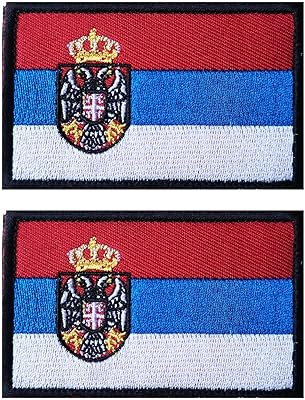 Patch brodé drapeau ali plus serbie 2 pièces patch de moral militaire tactique velcro brodé. DIAYTAR COTE D'IVOIRE se positionne comme une boutique en ligne de confiance, offrant à ses clients une expérience d'achat unique et personnalisée. Avec plus de 300 000 références à disposition, les clients peuvent trouver tout ce dont ils ont besoin sur une seule plateforme. La qualité des produits et le service client sont au cœur des priorités de DIAYTAR COTE D'IVOIRE.