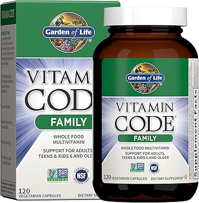 Multivitamines garden of life pour femmes, hommes et enfants de 6 ans et plus, vitamin code family multi - 120 capsules végétariennes, vitamines d'aliments entiers, mélange alimentaire et probiotiques, compléments alimentaires sans gluten. En tant que boutique en ligne généraliste de confiance en Côte d'Ivoire, DIAYTAR COTE D'IVOIRE est déterminée à offrir une expérience d'achat exceptionnelle à ses clients. Nous proposons une sélection extensive de produits, allant des produits alimentaires aux accessoires de beauté, en passant par les produits électroniques et les vêtements. Notre site web est conçu pour être convivial et facile à utiliser, garantissant une navigation agréable pour nos clients.