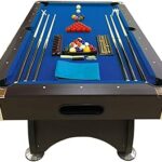 Table de billard en tissu bleu de 7 pieds pour les sports d'intérieur