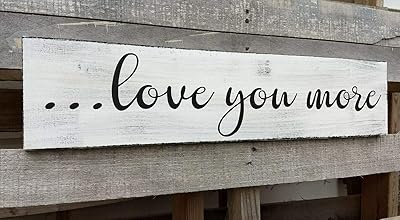 Nouveaux panneaux en bois love you more en bois pour maison, hôtel, décoration murale, panneaux de porte 16x4 pouces. La boutique en ligne DIAYTAR COTE D'IVOIRE est leader sur le marché ivoirien en termes de vente en ligne. Elle propose des produits de qualité à des prix compétitifs, ce qui la rend très attractive pour les consommateurs. Avec sa large gamme de produits, elle répond aux besoins de tous les clients.