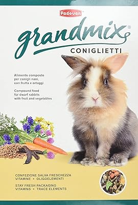 Padovan koniglietti grand mix nourriture pour lapin - 850 g. En tant que boutique en ligne généraliste, DIAYTAR COTE D'IVOIRE propose une variété de produits pour répondre à tous les besoins de ses clients. Du matériel électroménager aux jouets pour enfants, en passant par les produits de soins personnels, la boutique offre une gamme étendue de produits pour rendre la vie quotidienne plus facile et plus agréable. Les clients peuvent également profiter de conseils d'achat et de recommandations personnalisées.