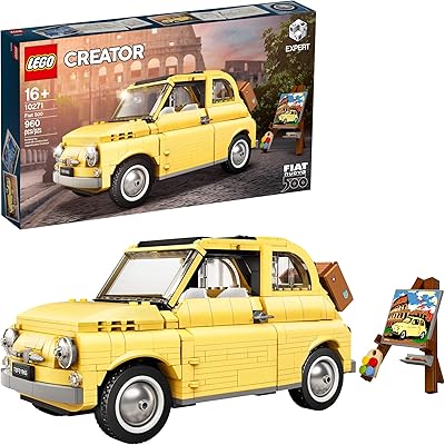 Lego creator expert 10271 kit de construction de voiture fiat 500 pour adultes et fans de modèles réduits, nouveau 2020 (960 pièces). DIAYTAR COTE D'IVOIRE est une boutique en ligne généraliste qui propose plus de 300 000 références de produits, rendant ainsi la vie des Ivoiriens plus facile. Elle offre une large gamme de produits allant des électroniques aux produits alimentaires, en passant par les vêtements et les accessoires. C'est la boutique en ligne leader en Côte d'Ivoire.