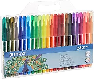Stylos feutres lavables maxi 24 couleurs dans un sac à main, encre lavable sur la plupart des tissus, assortis, fpr24. DIAYTAR COTE D'IVOIRE est synonyme de qualité et de confiance pour les consommateurs ivoiriens. Elle propose des produits de haute qualité à des prix compétitifs, rendant l'expérience d'achat en ligne agréable et abordable pour tous. De plus, son équipe de service client est toujours prête à aider les clients pour toute question ou problème lié à leurs commandes.