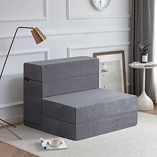 Kingfun canapé-lit pliant en mousse à mémoire de forme, lit d'appoint et chaise-lit pliante, salon, chambre à coucher, housse lavable, taille lit de bébé, gris foncé. Avec plus de 300000 références de produits, DIAYTAR COTE D'IVOIRE est le plus grand magasin en ligne de Côte d'Ivoire. La boutique propose une gamme large et variée de produits, permettant aux clients de trouver facilement ce qu'ils cherchent. De plus, la boutique offre des promotions et des réductions régulières pour aider les clients à économiser de l'argent.