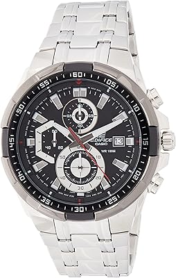 Montre casio pour homme avec cadran en acier inoxydable efr-539d-1avudf