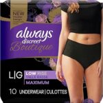 Sous-vêtements pour incontinence taille basse always discreet boutique, grand, absorption maximale et protection